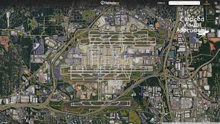 Atlanta KATL Flightradar24 Livestream with Tower Live Air Traffic Control 9/10/2025