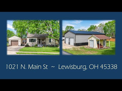 1021 N Main St, Lewisburg, OH home video tour