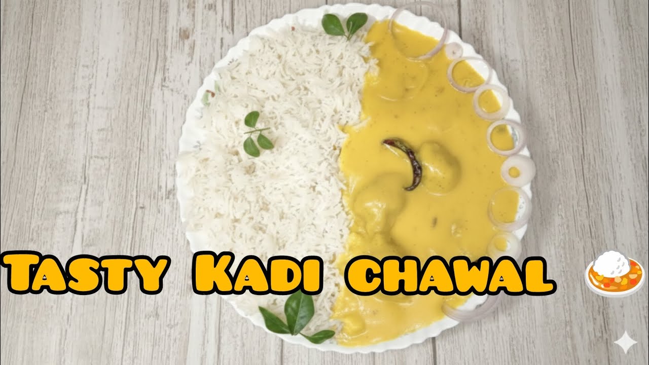 Tasty 😋 Kadi chawal 🍛 recipe #viral #cooking #recipe # 