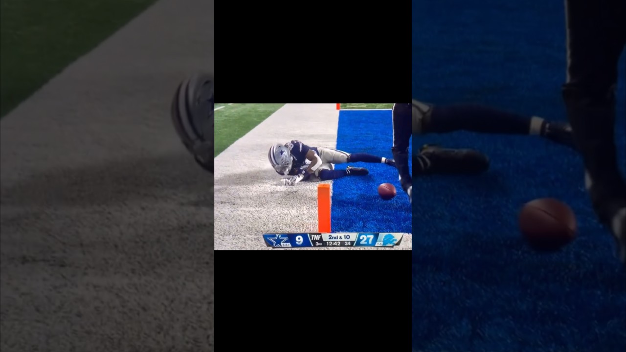 WATCH: #Cowboys WR Ceedee Lamb INJURY REPLAY vs #Lions ~ #nfl #shorts