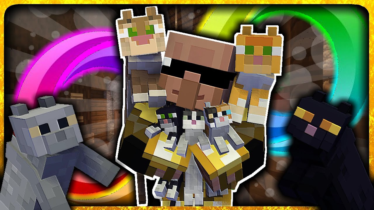 Une Usine pour avoir TOUTES les Races de CHATS dans Minecraft - YouTube