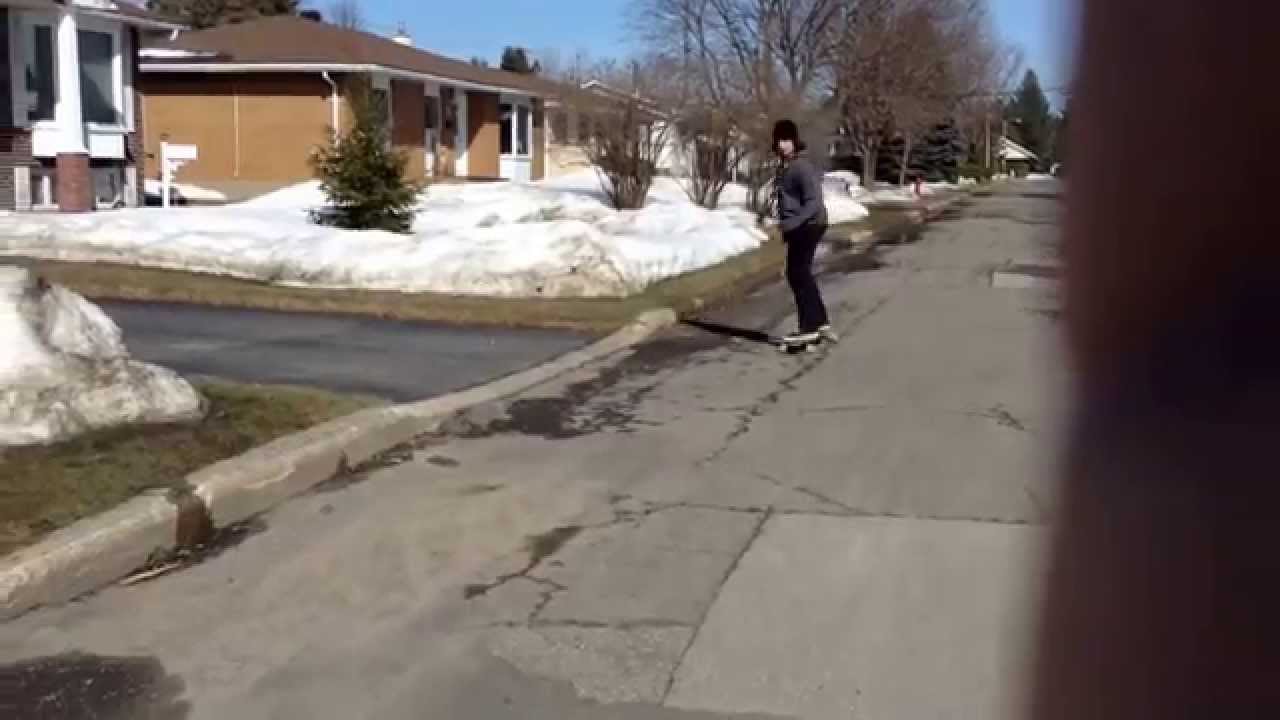 Nice longboard day in Canada