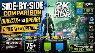 GameLoop Emulator Side-by-Side | DirectX+ vs OpenGL+ FPS Comparison