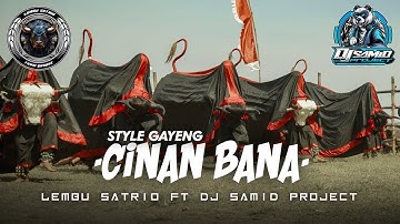 DJ BANTENGAN ‼️( CINAN BANA ), "LEMBU SATRIO" FT @DJSAMIDPRJCTREALL