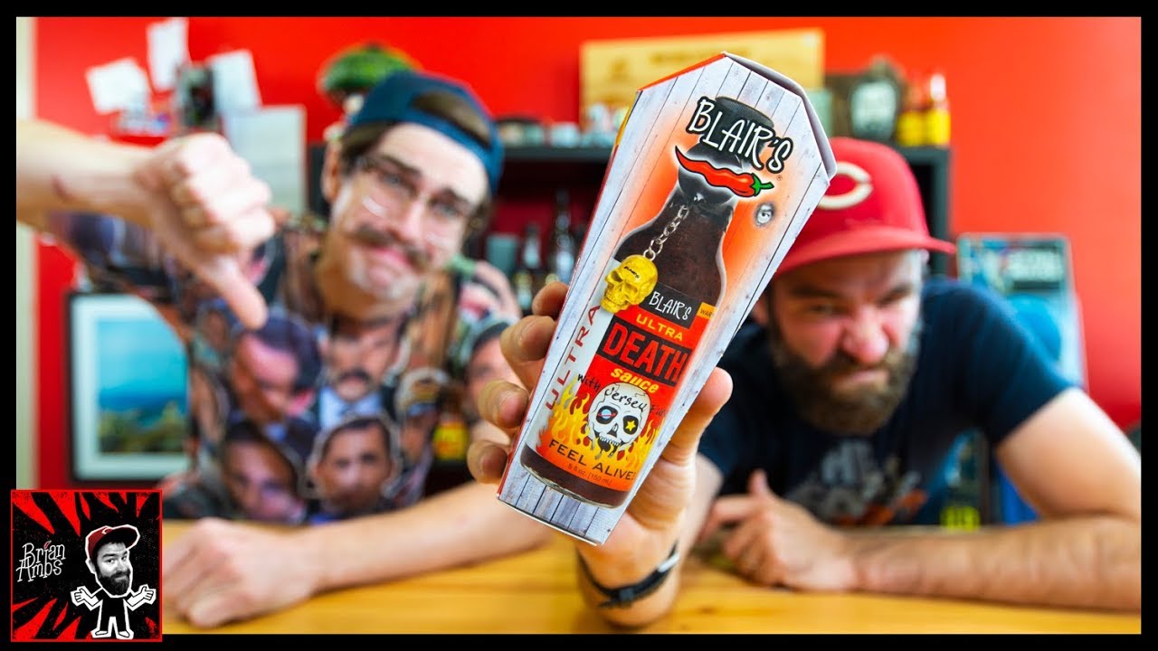 Hot Sauce Coffin Of Death Blair S Ultra Death Youtube