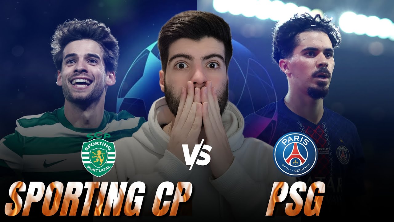 SPORTING CP 2-1 PSG - EM DIRETO
