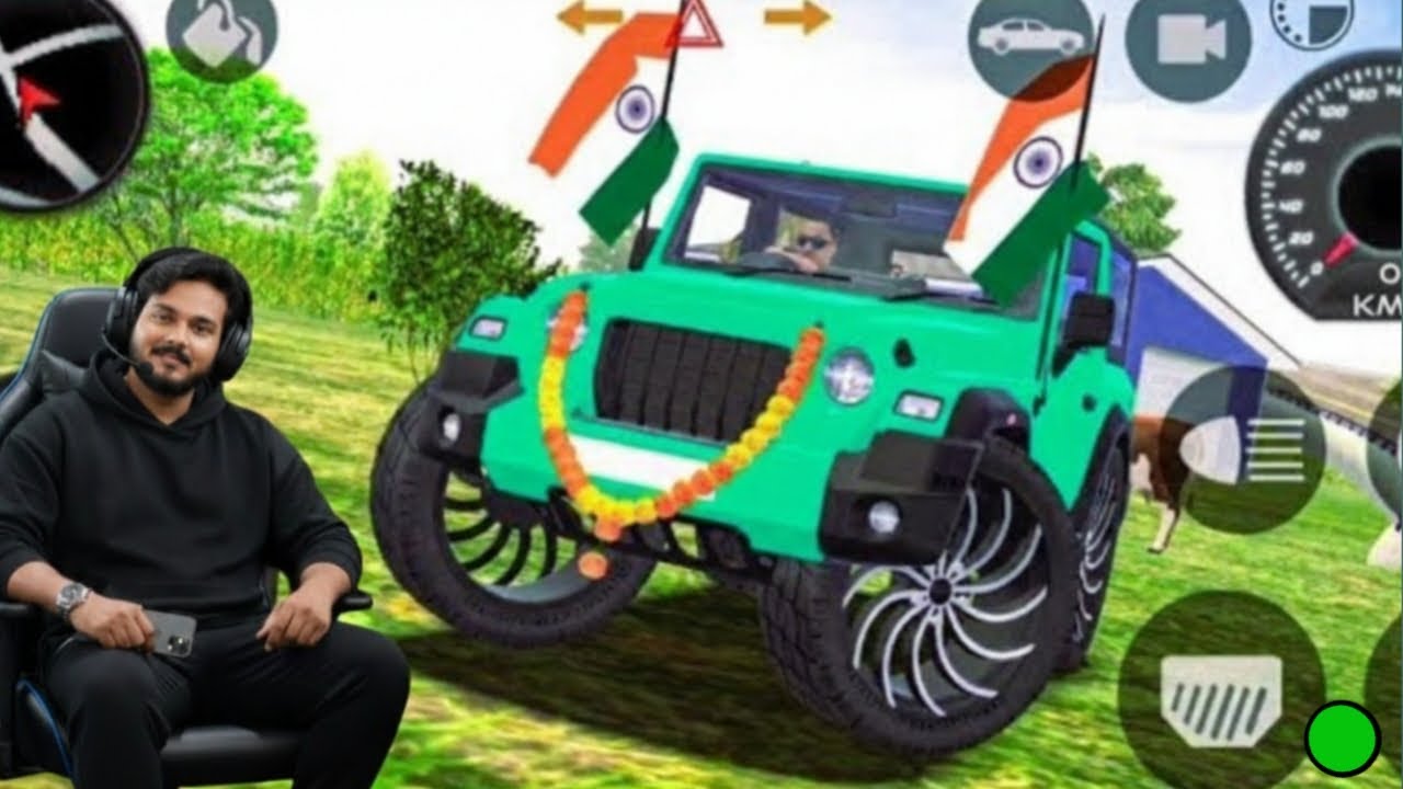 Rudra vlogs indian Modified THAR Game Live Off-Road King Ya Accident Machine?2026#shortsfeed 40