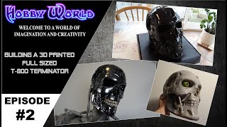 Building a 3D printed Full Scale T-800 Terminator Endoskeleton - Episode 2