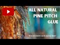All Natural Pine Pitch Glue