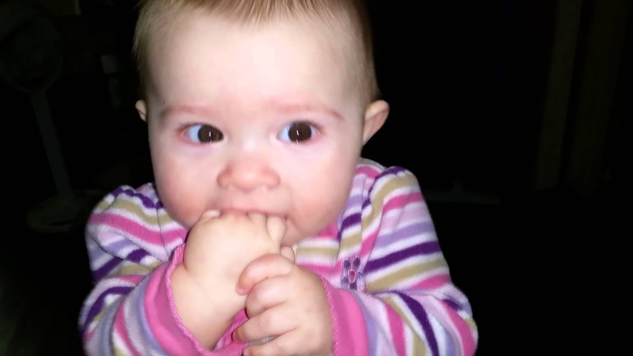 Baby wahwah bouncing on knee YouTube