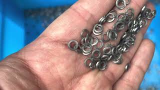 High speed spring washer making machine spring washer cutting machine Bysen machinery