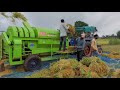 Boro Dhaan Mora Kam Paddy Thresher Engine 750 RPM,Paddy Thresher Dashmesh,New Holland Tractor,4710