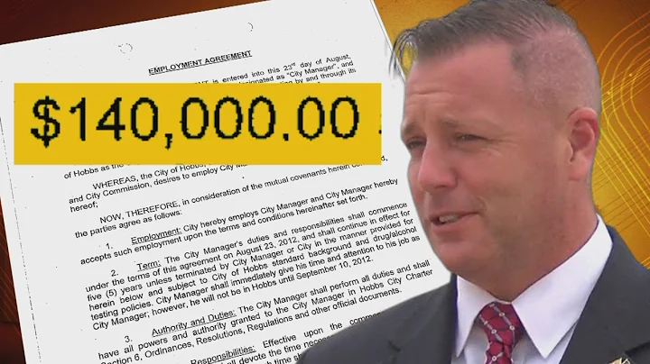 Former Hobbs City Manager making $183K as 'Special...