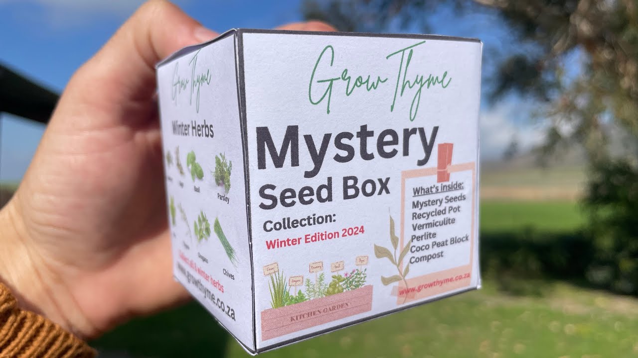 GrowThyme | GrowThyme Mystery Seed Box