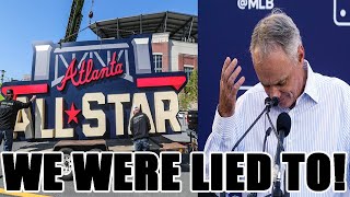 MLB admits they were LIED to about Georgia Voting Laws! Returns ALL STAR Game to Atlanta in 2025!