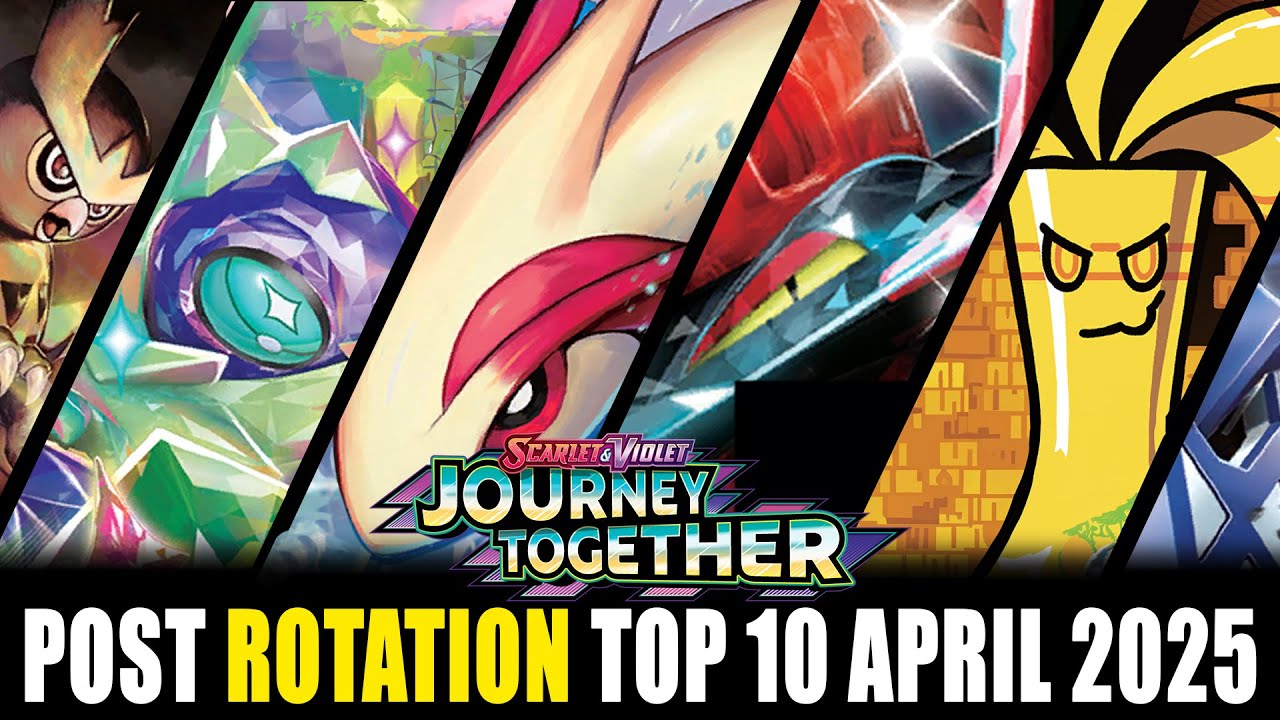 Japan Post Rotation Meta Pokemon Top 10 Pokémon Decks RIGHT NOW – Post-Rotation April 2025 Meta! - YouTube