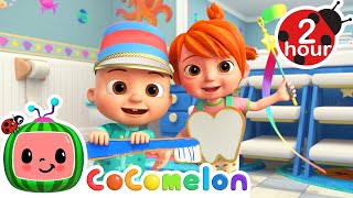 Let's Brush Our Teeth Song! + MORE | 2 HOURS | CoComelon Kids Songs \u0026 Nursery Rhymes