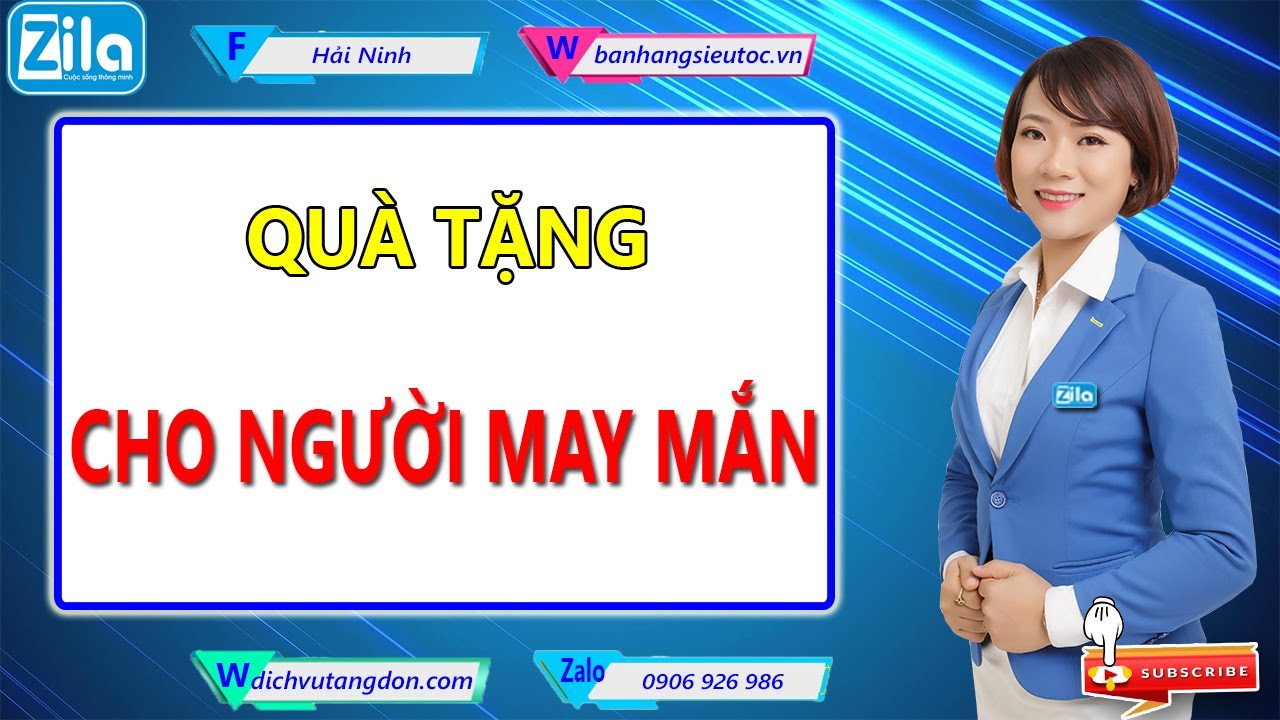 Quà tặng cho người may mắn! - YouTube