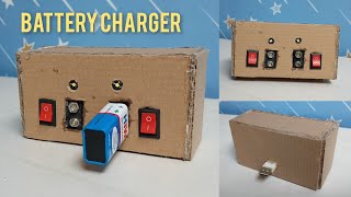 How To Make Battery Charger At Home||Homemade 9 volt Battery Charger | How To Charge Dead 9v Battery