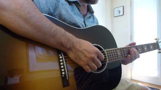 Video thumbnail of "Allman Brothers "Melissa" lead guitar lines on Gibson Mystic Rosewood AJ demo"