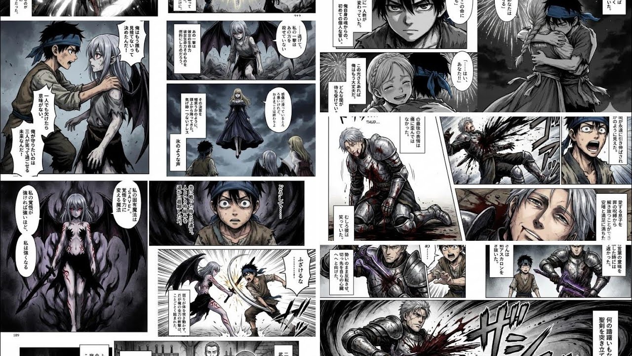 【AI漫画総集編】ラスボス反転　第一部から第三部【ただ愛する者の為に】