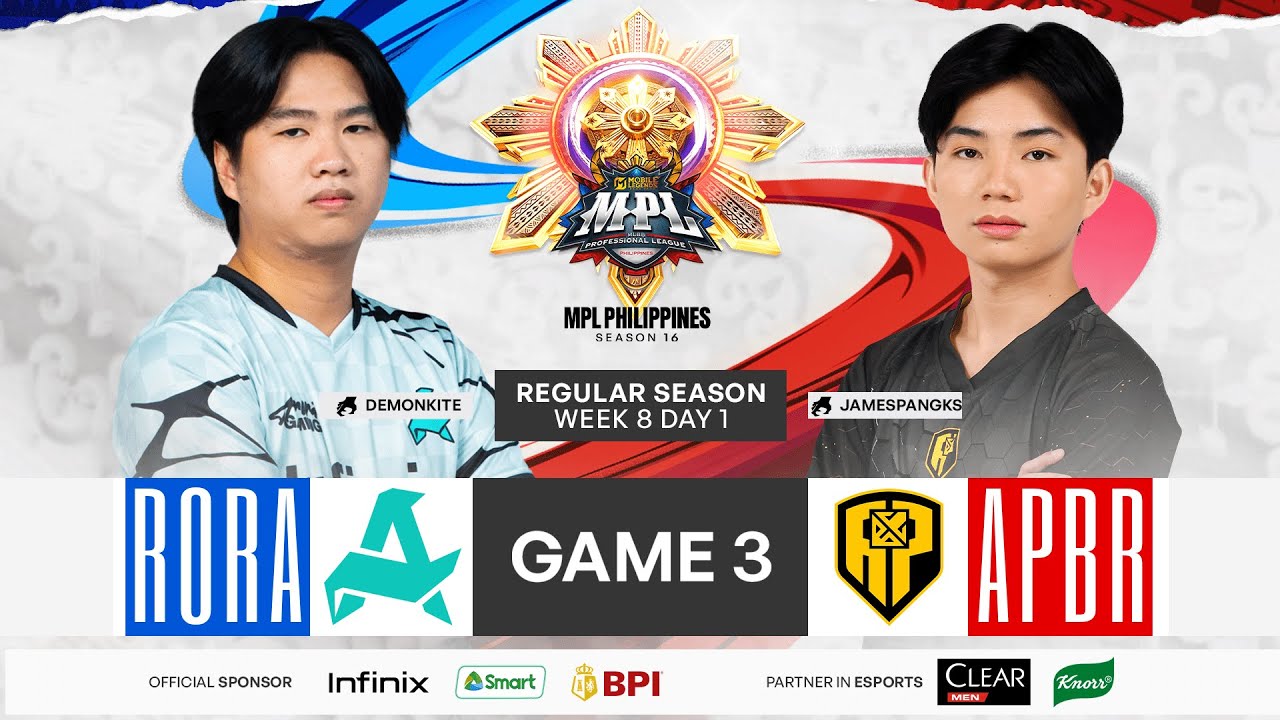 MPL PH S16 - W8D1 - RORA VS APBR GAME 3