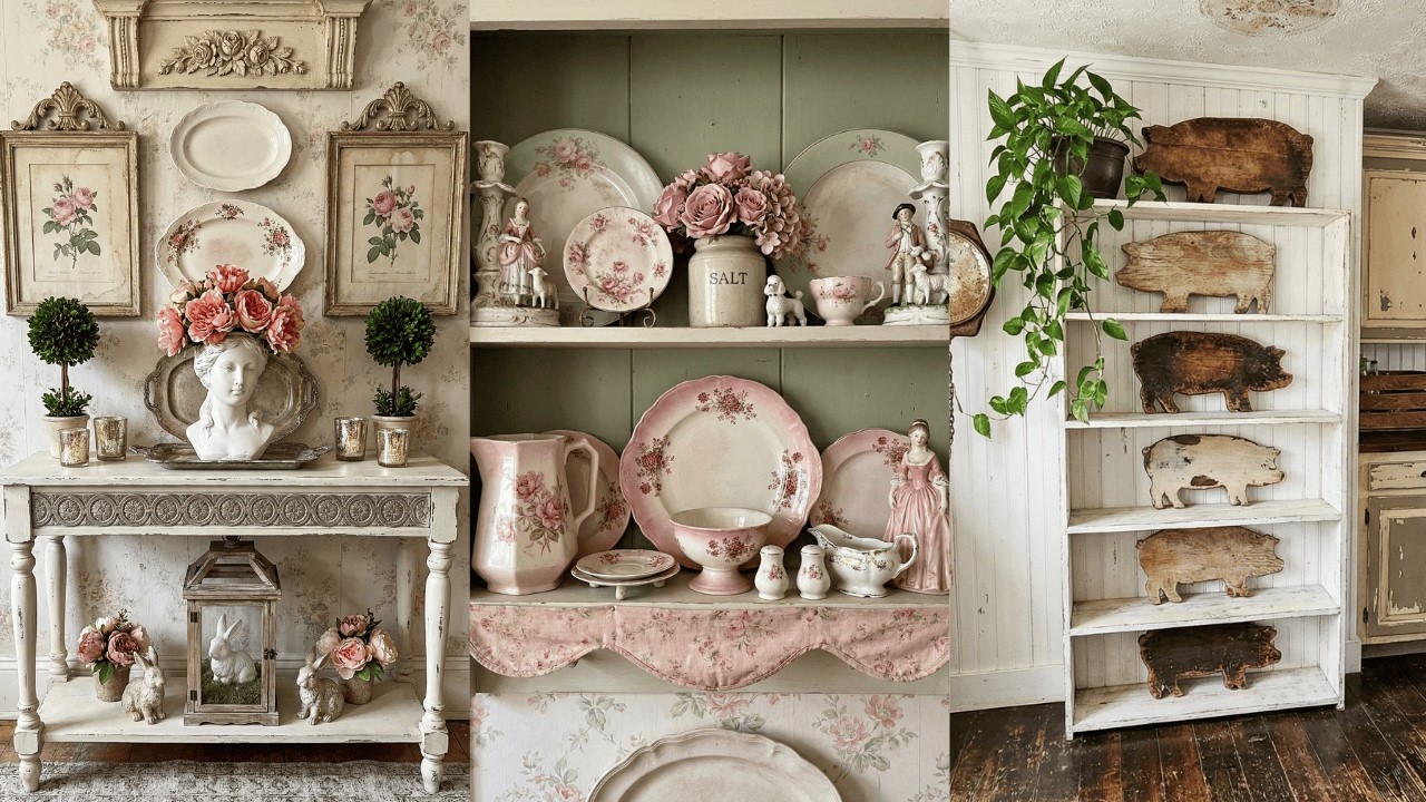 Nostalgic Spring: LAURA ASHLEY Inspired Cottage Decor & Timeless Farmhouse Living