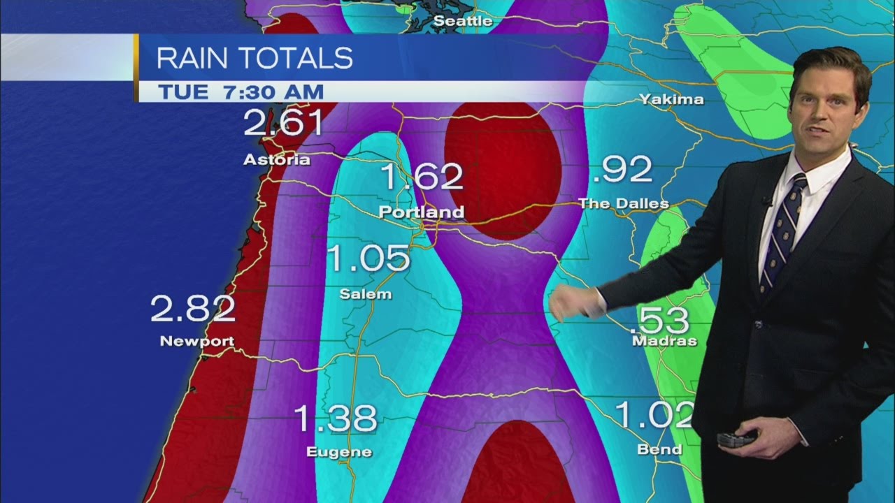Heavy rain back in the forecast - YouTube