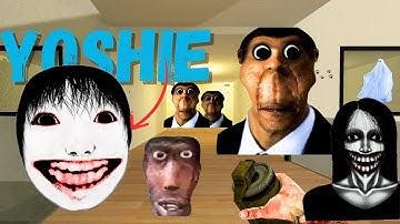 Nextbots VS Me in Liminal Hotel on GMod #gmod #garrysmod #nextbots #dudeongmod