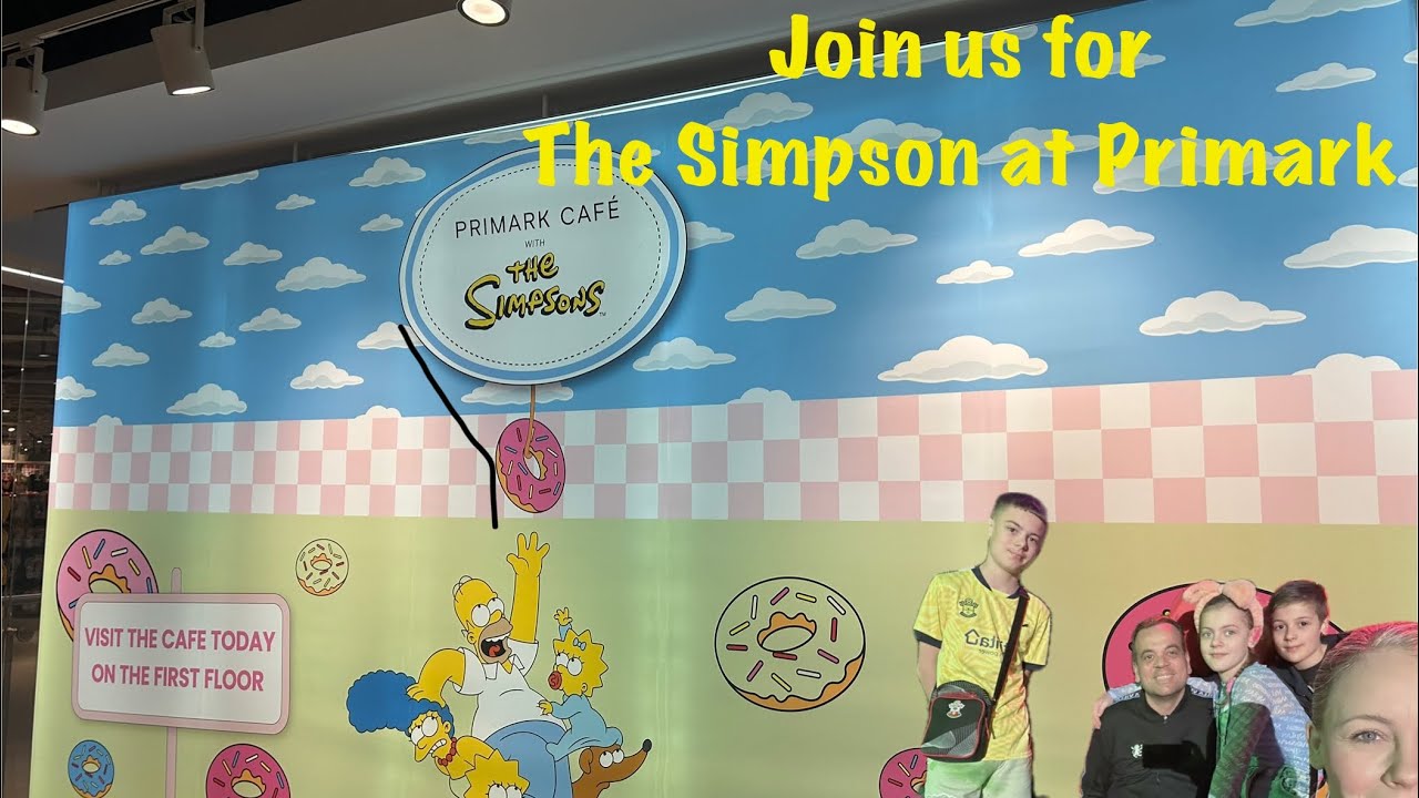 Hidden Gem Inside Primark Birmingham! ☕✨ | The Simpsons Café Tour