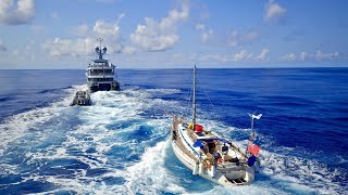 LIVE: Arrival in Panama with the RESCUED SAILORS!