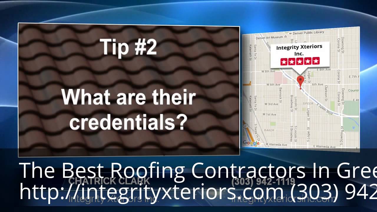 Roofing Contractor Greenwood Village YouTube
