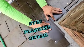 step flashing detail.