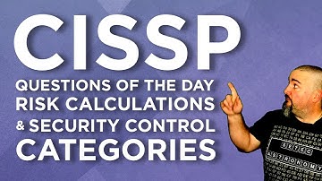 CISSP Practice Questions of the Day from IT Dojo - #71 - Risk Calculations & Security Control