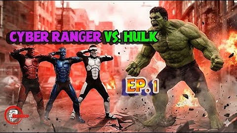 When Hulk Attacks a Cyberpunk City... | Cyber Rangers Ep. 1