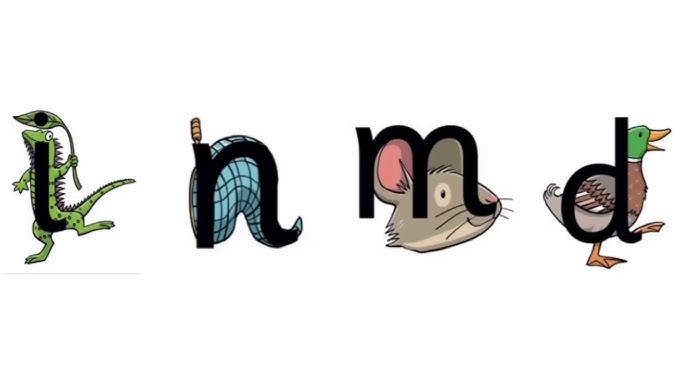 Little Wandle Phonics i n m d - YouTube