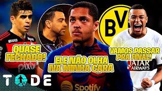 MBAPPÉ ZICOU o PSG? l CLIMA TENSO entre XAVI e V. ROQUE l OSCAR FECHANDO com o FLAMENGO