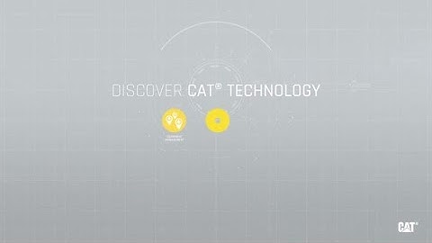 Cat® Construction Technology Productivity Management