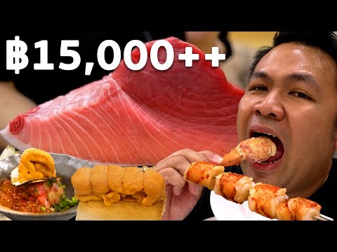 ซูชิขั้นเทพ 16 คำ 15,900 โอมากาเสะแพงที่สุดในชีวิต ที่ต้องไปกินให้ได้