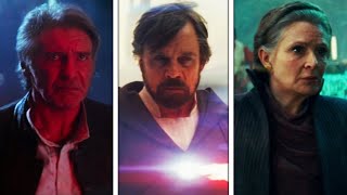 Star Wars: Han, Luke and Leia's Death Scenes  | Ultra HD