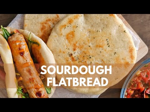 Soft Sourdough Flatbreads Turkish Bazlama-Inspired Recipe