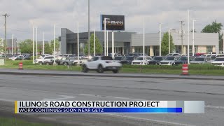 Work continues on Illinois Road project