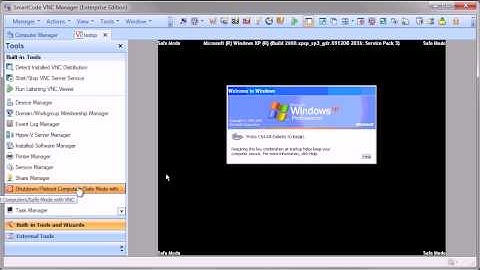 Safe Mode with VNC - SmartCode VNC Manager