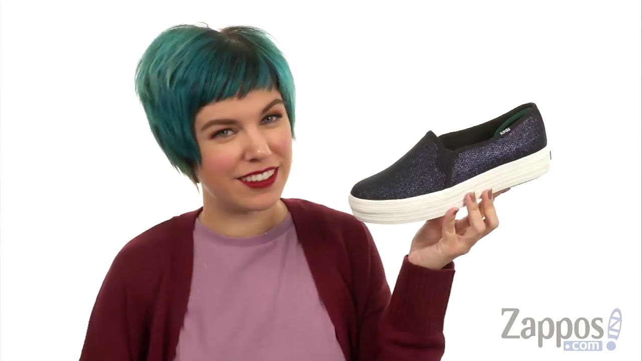 keds triple decker glitter