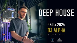 DJ ALPHA (RO) - CUT MIX | Live on Radio 1 FM from Urban Lounge | 26.04.2024 (Deep House)