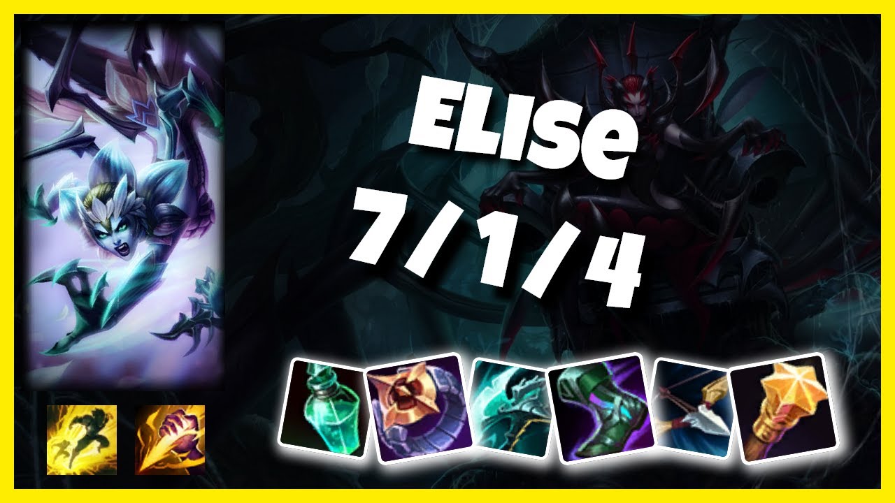 Elise vs Graves NA Challenger JUNGLE (7/1/4) Gameplay Replay - Patch 10.23