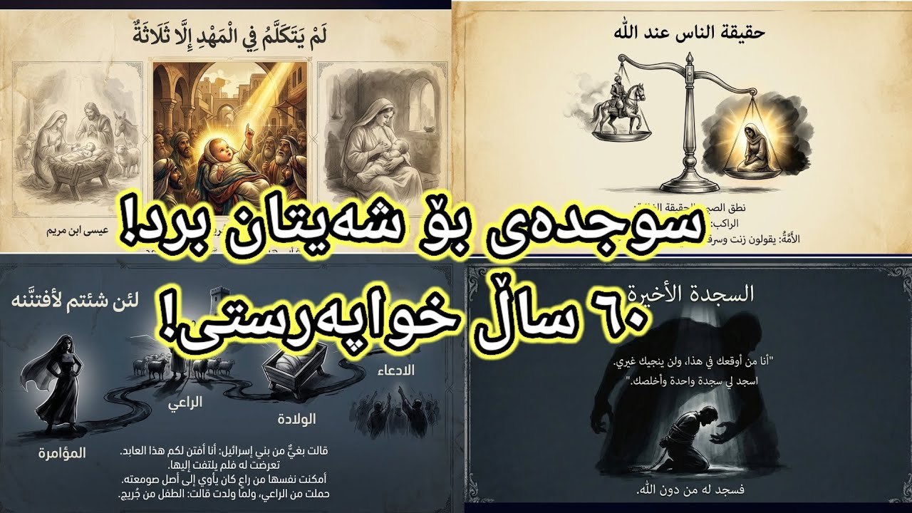 ٦٠ ساڵ خواپەرستی کرد، بەڵام لە کۆتاییدا سوجدەی بۆ شەیتان برد! (چیرۆکێکی ڕاستەقینە) 