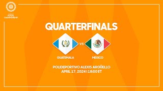 Guatemala vs Mexico | 2024 Concacaf Futsal Championship