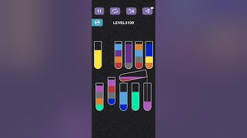 Water Sort Puzzle Level 3108 - 3109