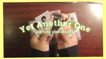 ✨sorting and organizing photocards #4✨